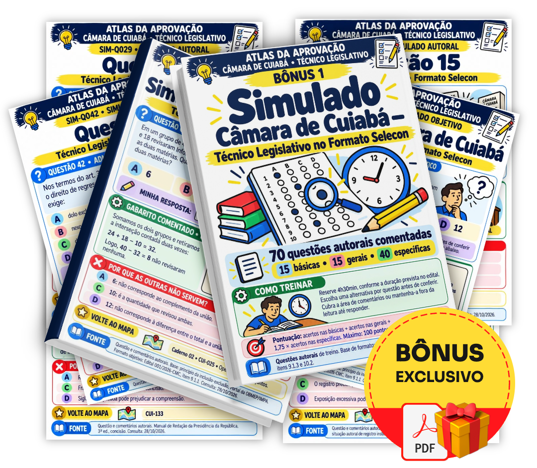 Mockup ATLAS da Aprovação — Câmara de Cuiabá — Técnico Legislativo — 02-bonus1