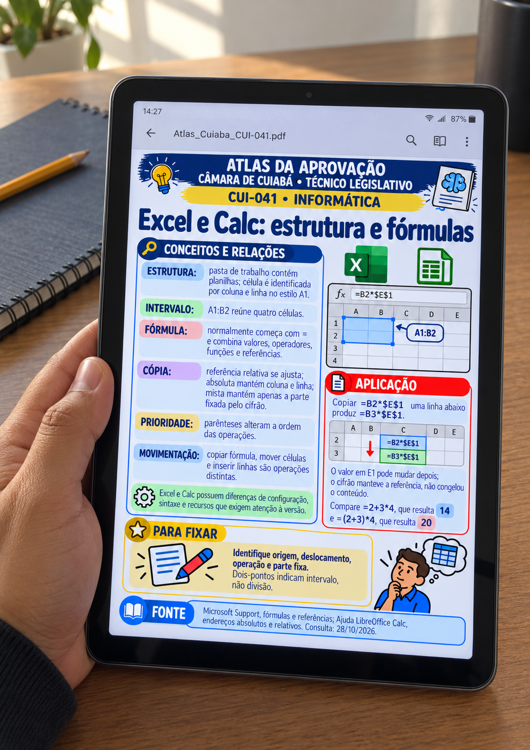 Cena ilustrativa de uso 3 — ATLAS Câmara de Cuiabá — Técnico Legislativo